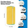 1/2PCs reusable plastic shoe washing bag for laundry-sneaker cleaning kit for stain removal, unpriced, no battery required 4