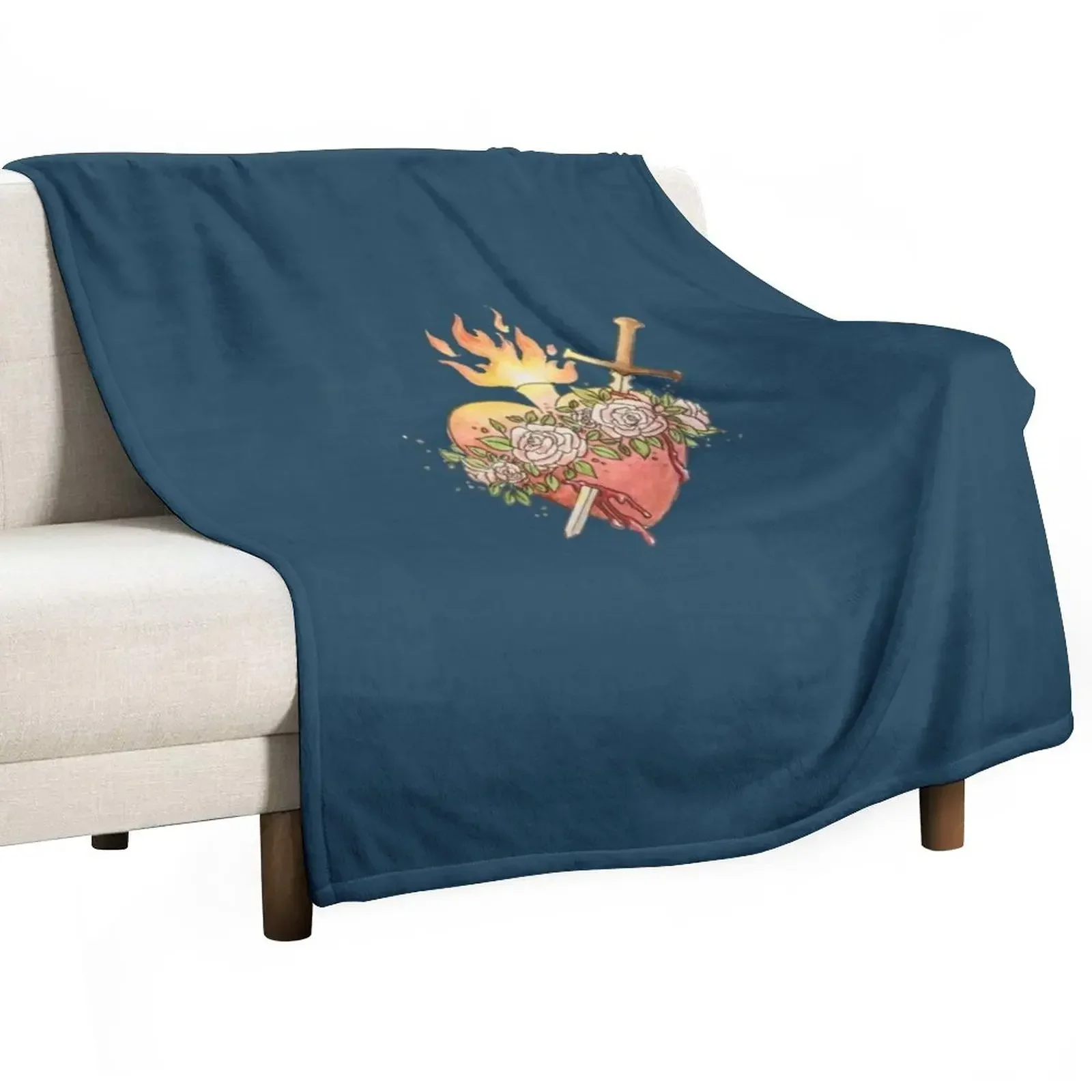 

New Immaculate Heart of Mary Throw Blanket funny gift Decorative Sofa Retros Blankets