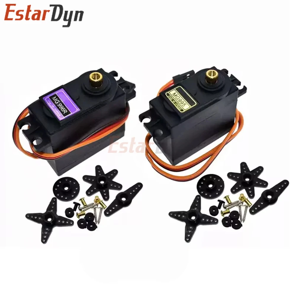 High-Torque Metal Gear Servo Motor for RC Models and Robotics