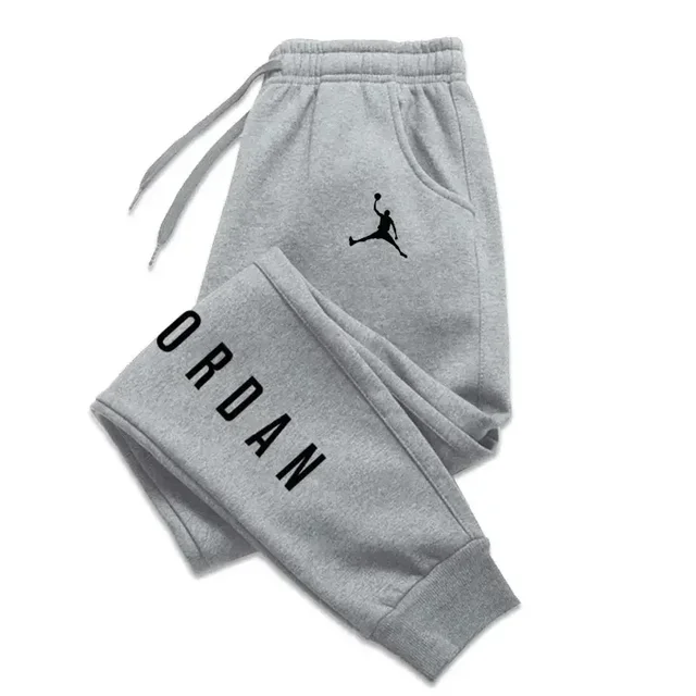 New style printed sport pants suitable for both men and women, luxurious long-distance running pants, casual fitness pants 4