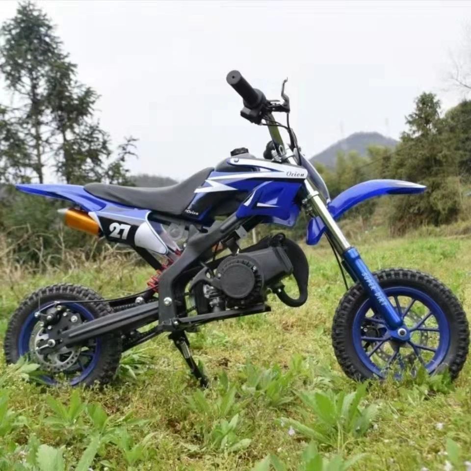 All-terrain two-wheel Motorcycle 49cc double two-wheeler 49cc Off Road Motorcycle for children