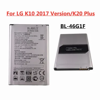 High Quality 2800mAh BL46G1F BL-46G1F Battery For LG K10 2017 Version K20 Plus K425 K428 K430H X400 TP260 M-K121K Phone Battery
