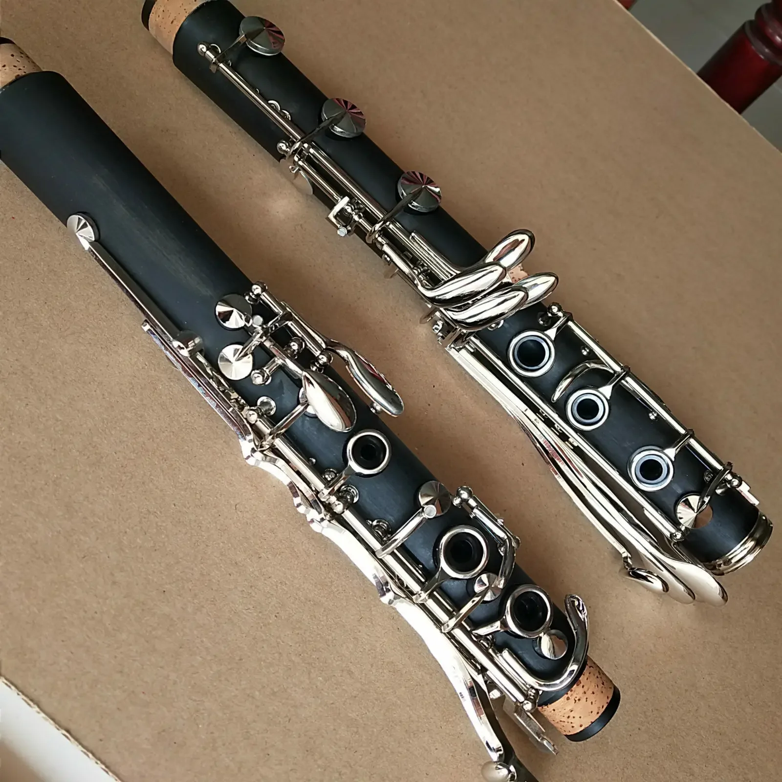 French Clarinet G Key Hard Rubber Case Included-Durable Material Quality Sound