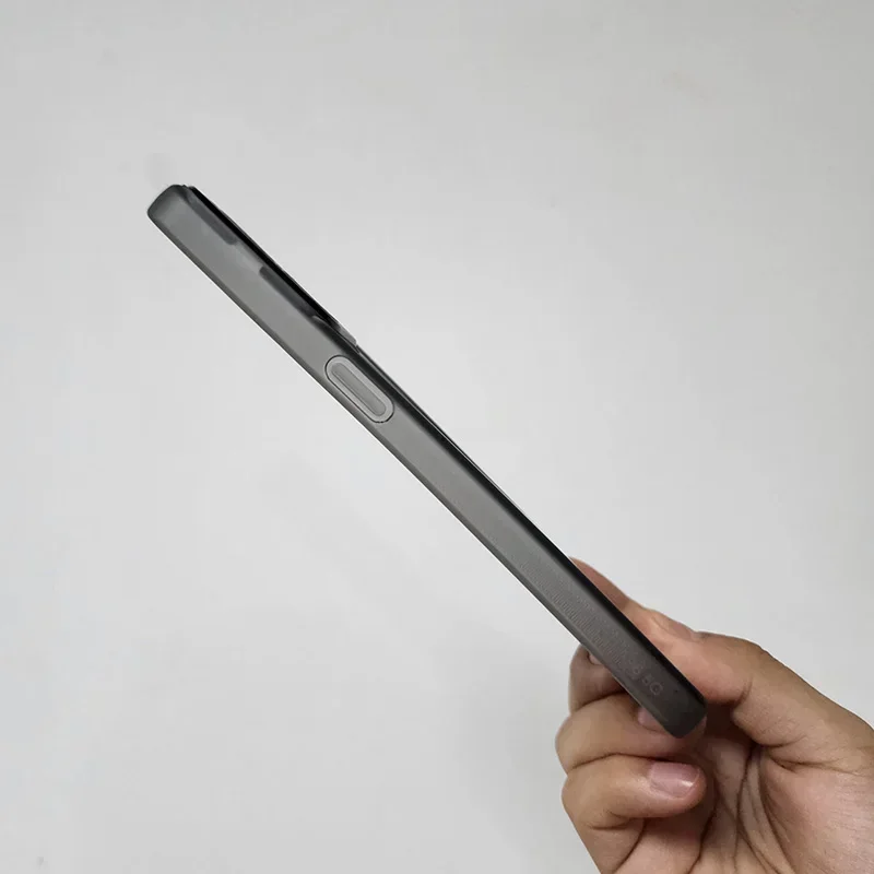 Luxurious Clear Silicone Phone Case with Acrylic Lens Film Back Cover
