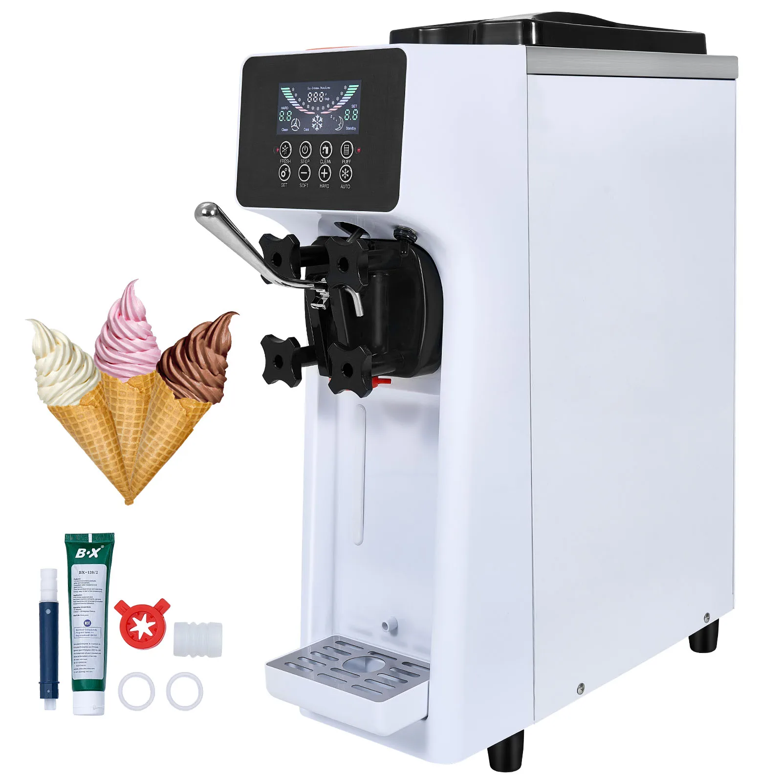 Single Flavor Ice Cream Machine 1