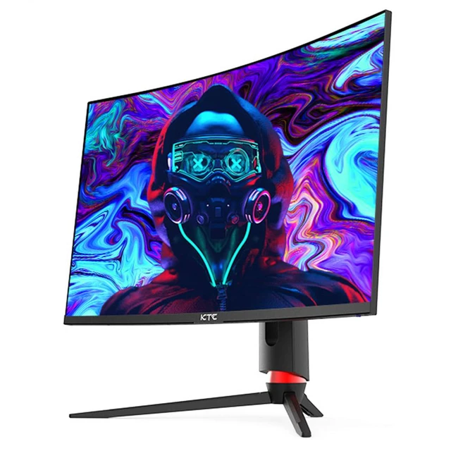 Écran incurvé 32 pouces 1K/2K, 75Hz/165Hz, résolution 1920x1080, temps de  réponse 2ms, port HDMI + DP + AUDIO, moniteur de bureau de jeu - AliExpress