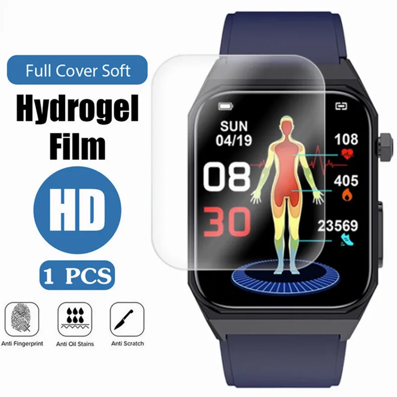 

Smart Watch Protection Soft Film For NORTH EDGE E530 1.91''inch HD Protective Screen Anti-scratch PET Hydraulic Cover