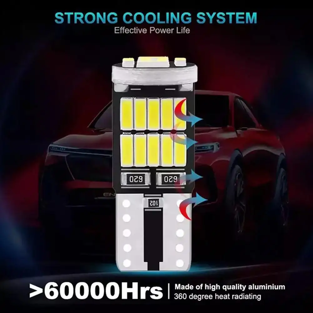 

W5W T10 194 светодиодный автомобильная лампа 26SMD 4014 Авто Высокий купол номерной знак яркий Клин DC12V автомобильная лампа габаритные огни Doo A6P0