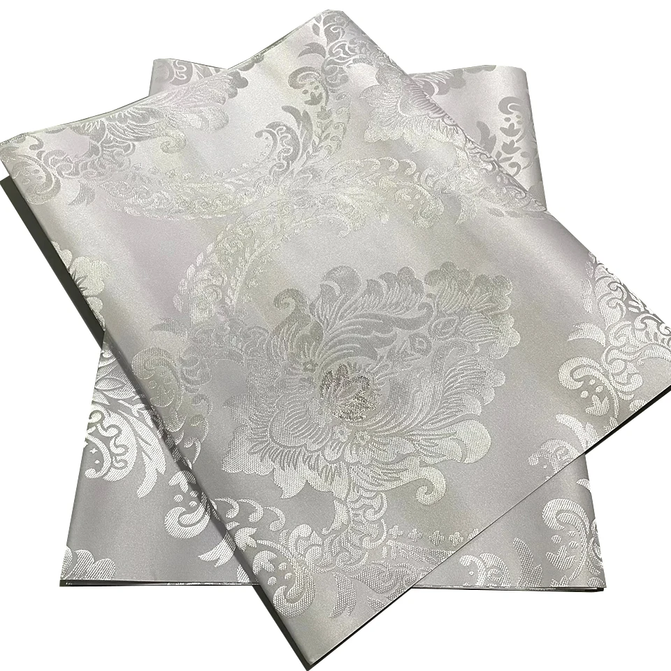 2 Stück 3D-bestickte Sego-Kopfbedeckung – für vorgebundene Turban-Kappe aus luxuriösem Schweizer Damast, afrikanisches Gele für Hochzeiten und Veranstaltungen TXH-22-13 – Detail 8