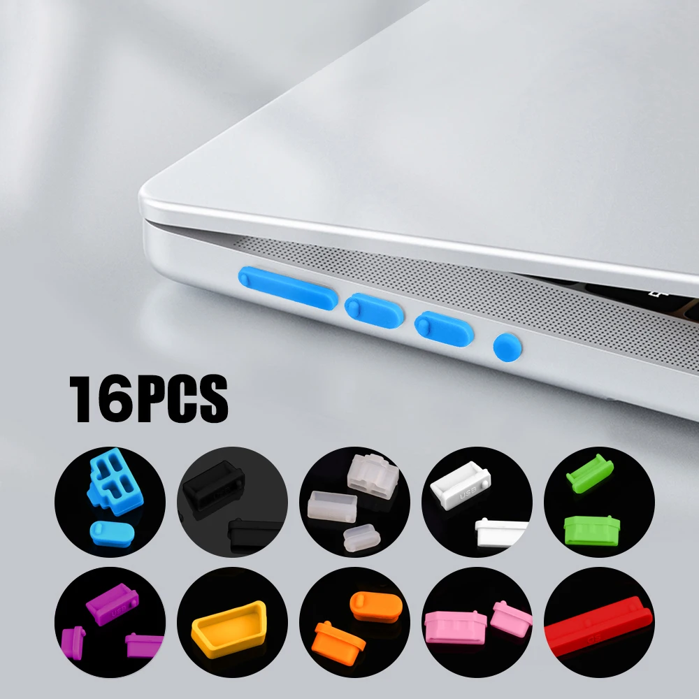 Silicone Dustproof and Waterproof USB-C & HDMI Dust Protector