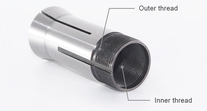 Dropshipping Gewindespindelspannzange 5C Spannzangenfutter U3 Spannzangenfeder Spannzangenbereich von 3mm bis 26mm Werkzeuge CNC-Zubehör – Detail 3
