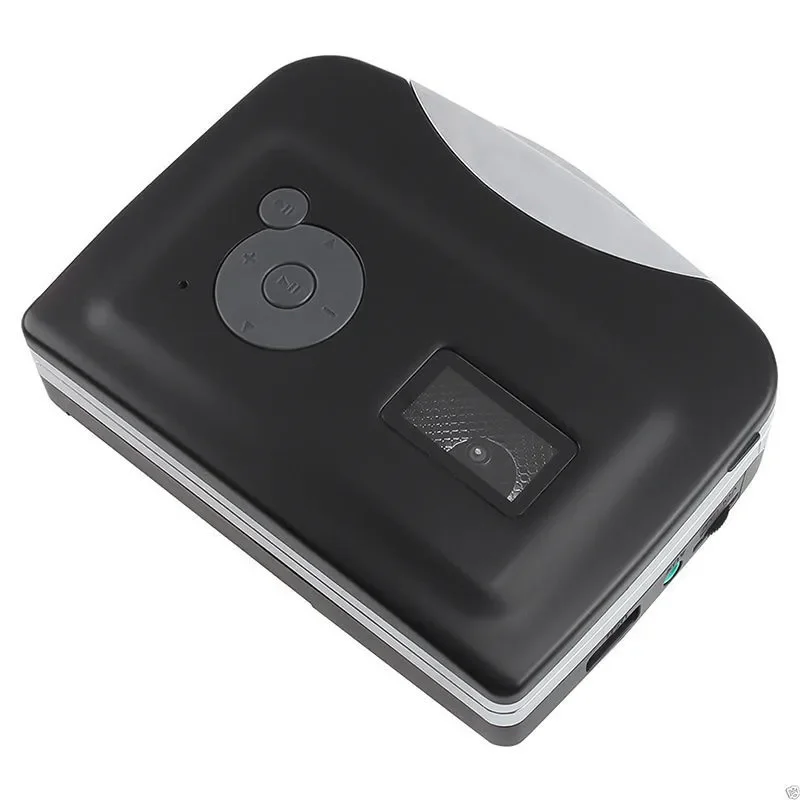 Ezcap USB Cassette Capture Cassette Tape-to-MP3 Converter Into Computer Stereo HiFi Sound Quality Mega Bass music digitizer player