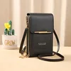 Buylor Women's Handbag Touch Screen Cell Phone Purse Shoulder Bag Female Cheap Small Wallet Soft Leather Crossbody сумка женская 5