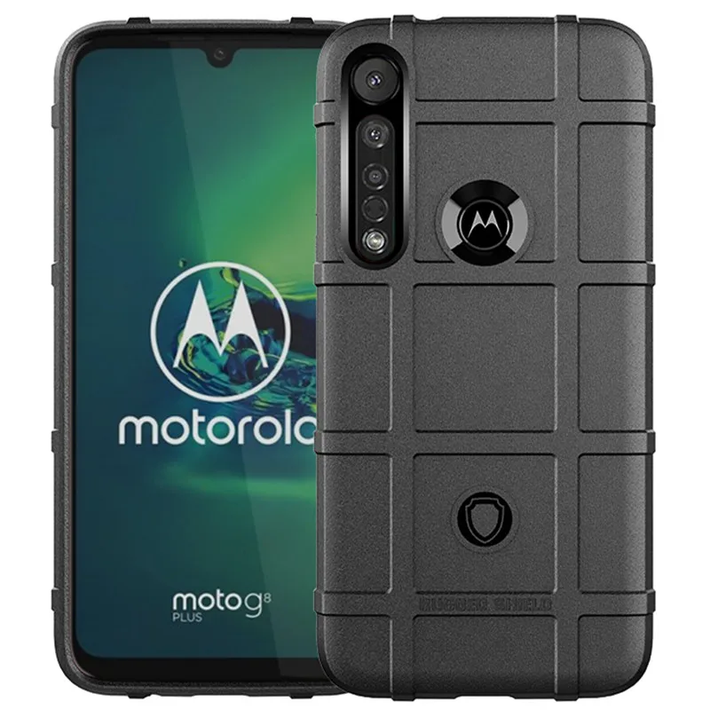 Shockproof Silicone Armor Matte Rubber Anti-Knock Phone Cover