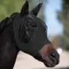 Horse Fly Mask 3D Design Supplies Ergonomics Pet Summer Eye Shield Anti Mosquito Ear Half Face Mesh Fly Protective Cover Parts 1