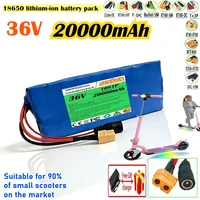 Batterie Li-Ion 36V 20Ah 18650 avec protection BMS pour trottinette électrique, avec port XT60/DC, chargeur de trottinette électrique 42V 2A gratuit 1