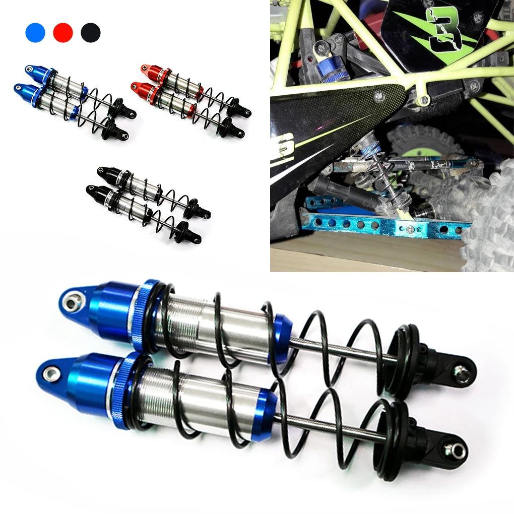 Ammortizzatore Anteriore Da 2 Pezzi Da 180Mm Per Rc Arrma 1/5 Ammortizzatore Anteriore Dalle Prestazioni Ottimali Per Rc Arrma 1/5 Rosso
