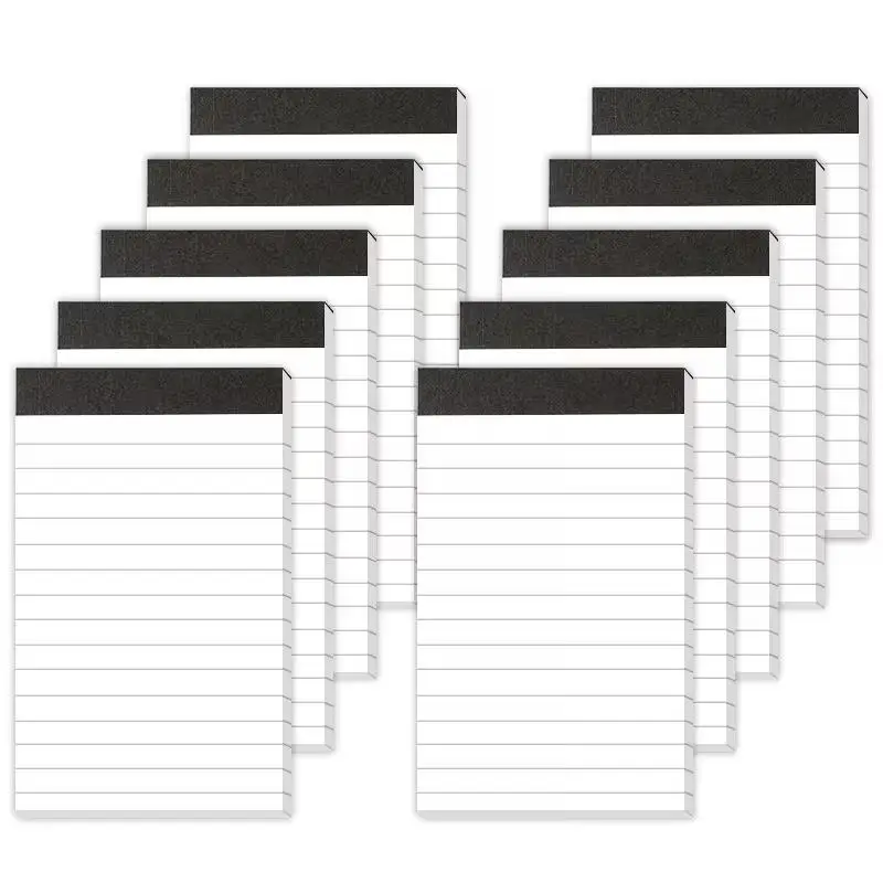 Set di 5 Quaderni a Righe A7 da 30 Fogli – Blocco Note Tascabile per Diari, Appunti, Riunioni e Scuola, Portatile - immagine 2
