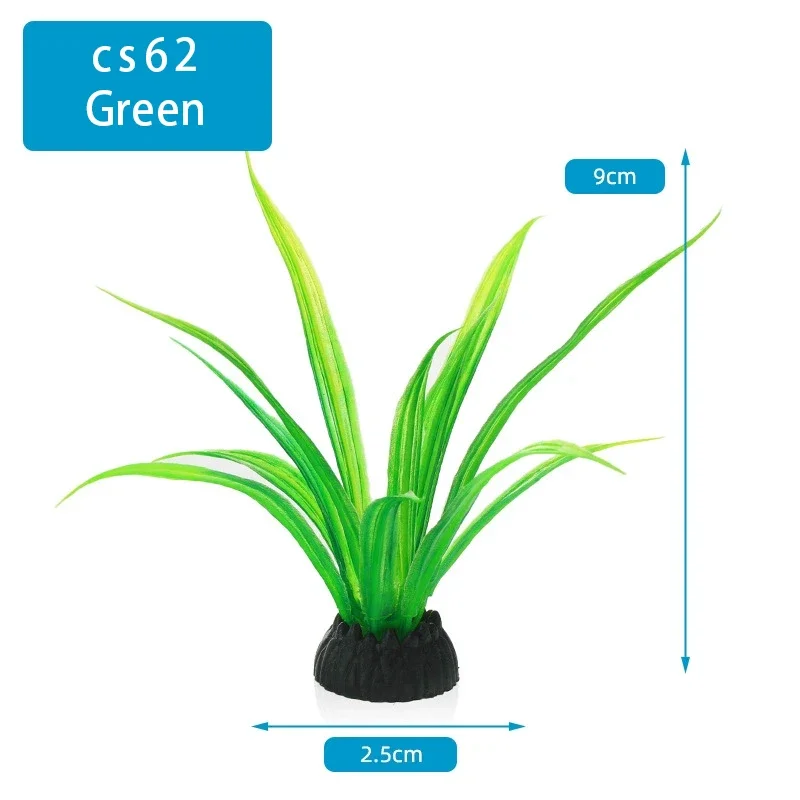 Artificial Plants Artificial Aquarium Plants Simulation Artificial Plants PVC Underwater Water Weed Flower Grass Aquarium Decoration
