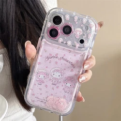 Chic Pink Cartoon Bumper Soft Phone Case - iPhone 15 (Pink)