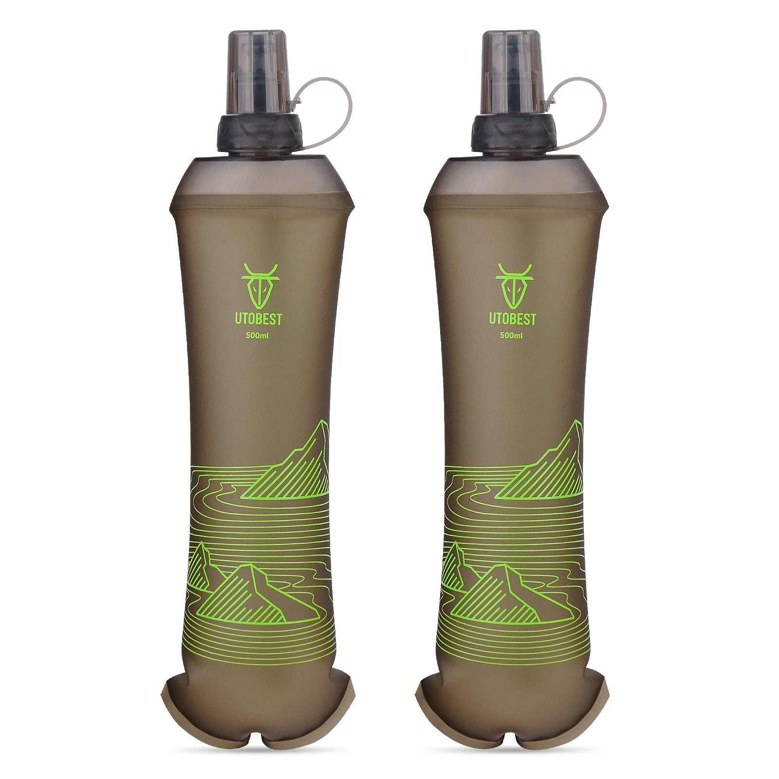 2 Green 500ml 28mm