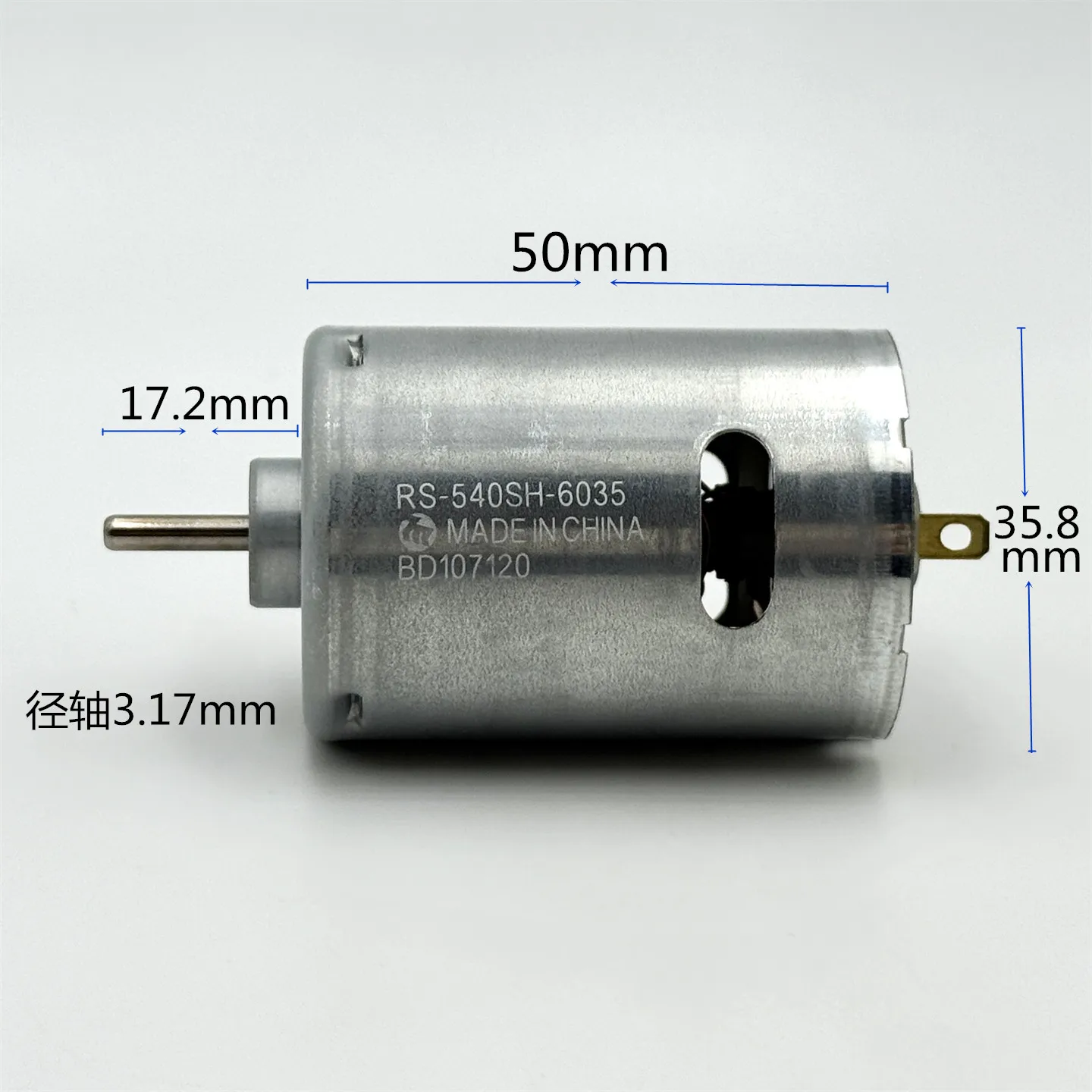 MABUCHI RS-540RA-6530 DC 3.7V-7.4V 22000RPM High Speed Power Drill Tool Motor - Foto 6