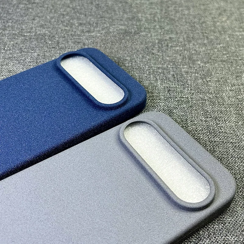 Matte Shockproof Solid Sandstone Slim Phone Case