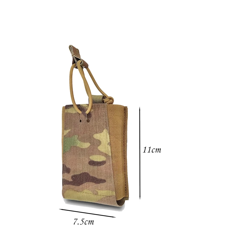 멀티캠 GBRS 556/762 매거진 파우치 전술 Airsoft 단일 몰리 매거진 가방 레이저 컷 플레이트 캐리어 탄성 파우치 기어