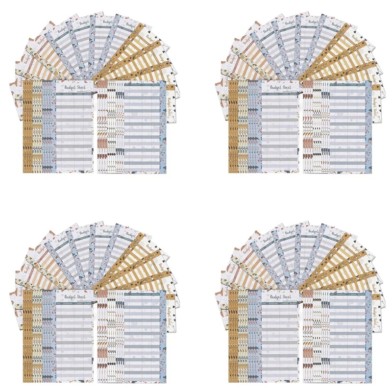 

Promotion! 48 Expense Budget Sheets, Money Organizer For A6 Budget Binder -For Cash & Ledger Book, For Wallet, Budget Planner