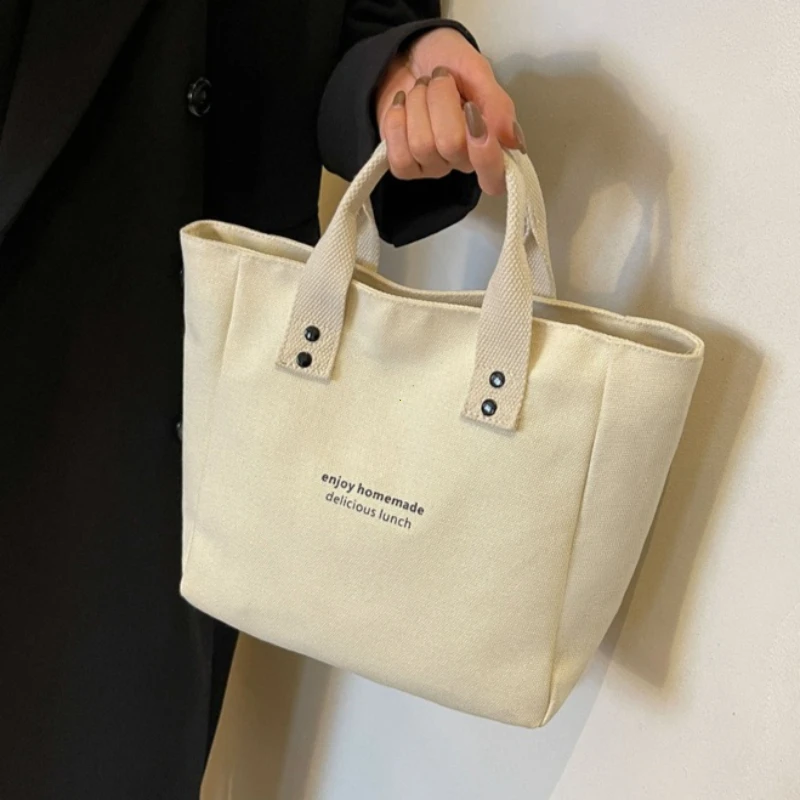 Classic Canvas Tote Bag - Durable and Versatile Shoulder Bag