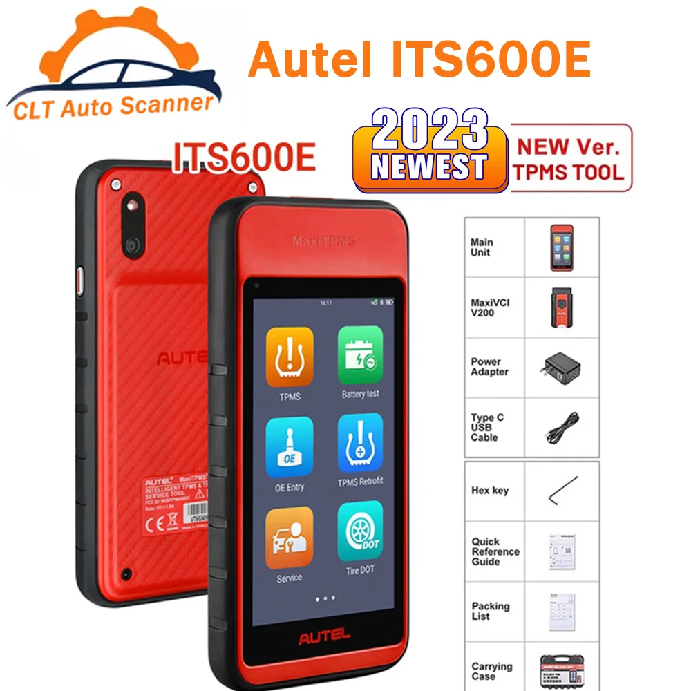 2023 Autel MaxiTPMS ITS600E TPMS Relearn Car Programming Tools Activate/Relearn All Sensors