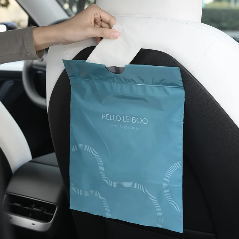 Portable Car In The Vehicle-mounted Garbage Bag Bar-type Vehicle-mounted Garbage Can Is Used To Clean The Bag Before Storage