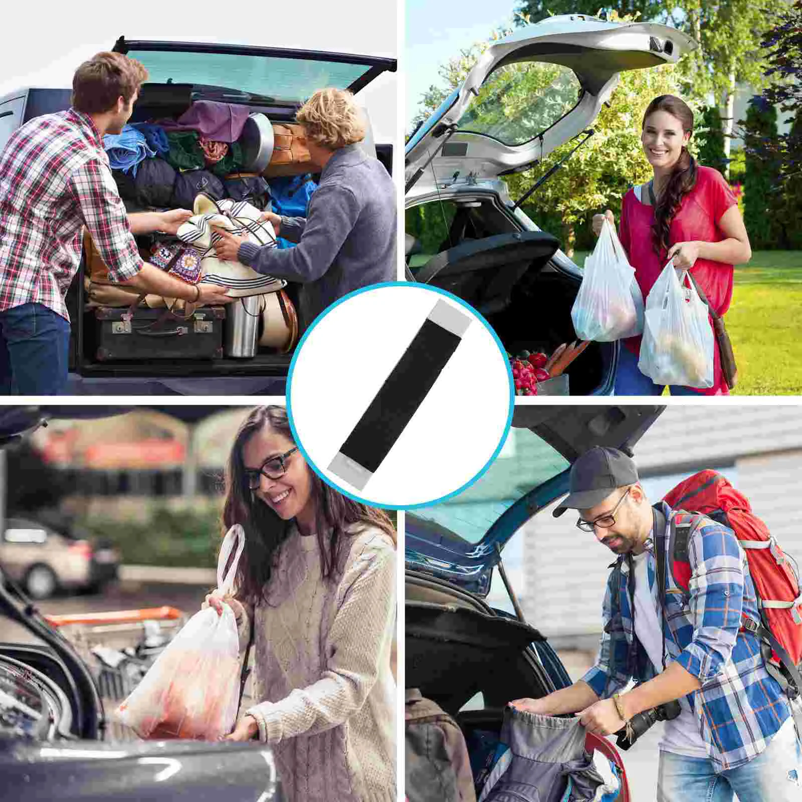 6 Pcs Grip Strap Belt Trunk Fixed Band Motorcycle Fire Extinguisher Fixing
