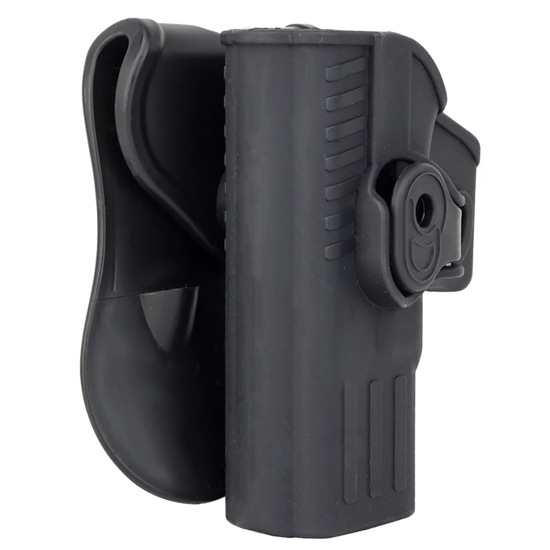 Black Psitol Gun Paddle Holster OWB for GLOCK 17 19 1911 Beretta 92 SIG SAUER S&W M&P 9MM Potable Airsoft Holster Holder Case