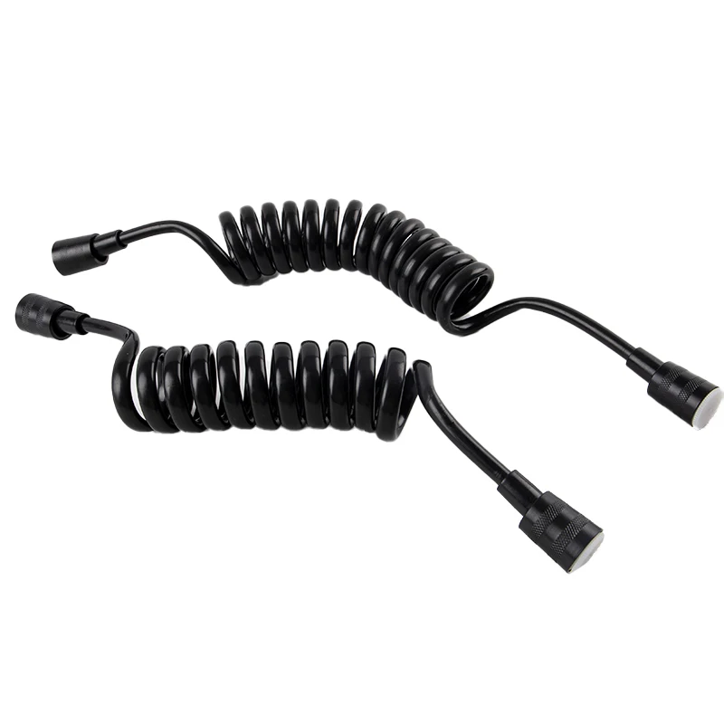 Spring Flexible Shower Hose For Water Plumbing Toilet Bidet Sprayer Gun Telephone Line   Bathroom Accessories