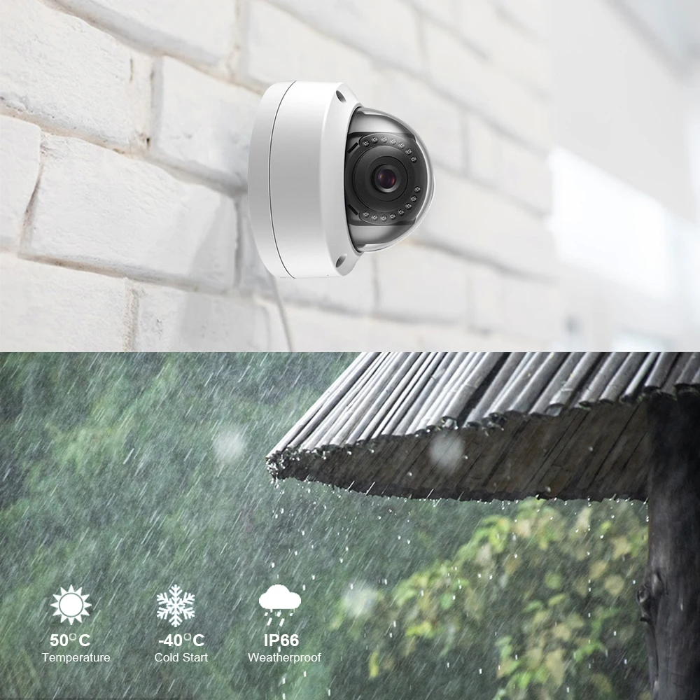 H.265 16CH 8MP  ī޶ ý 4K POE NVR 5MP ǳ ǿ IP ī޶, IP66 ļ    ī޶ ŰƮ