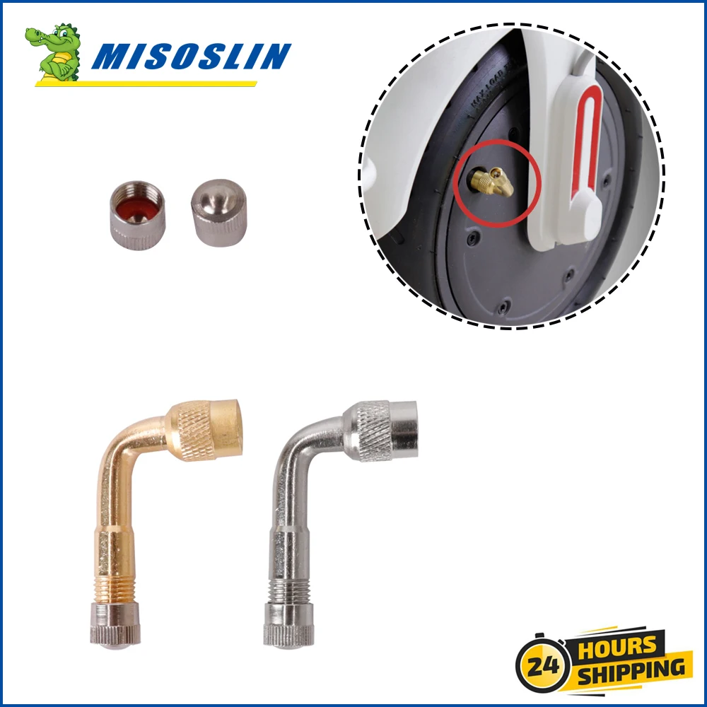 Valvola Dell'Aria Di Estensione Per Xiaomi M365 /1S/Pro/Pro2 Max G30 Scooter Elettrico Motore Della Ruota Anteriore Parti Gonfiabili Dell'Ugello Dell'