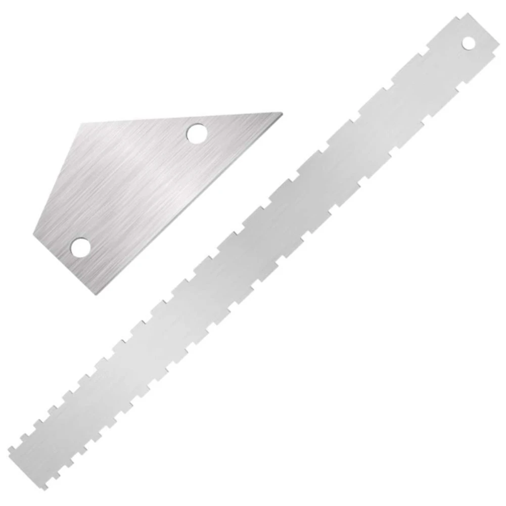 

Guitar Neck Notched Straight Edge Fret Rocker String Height Gauge, Luthiers Tool for Guitar Fretboard and