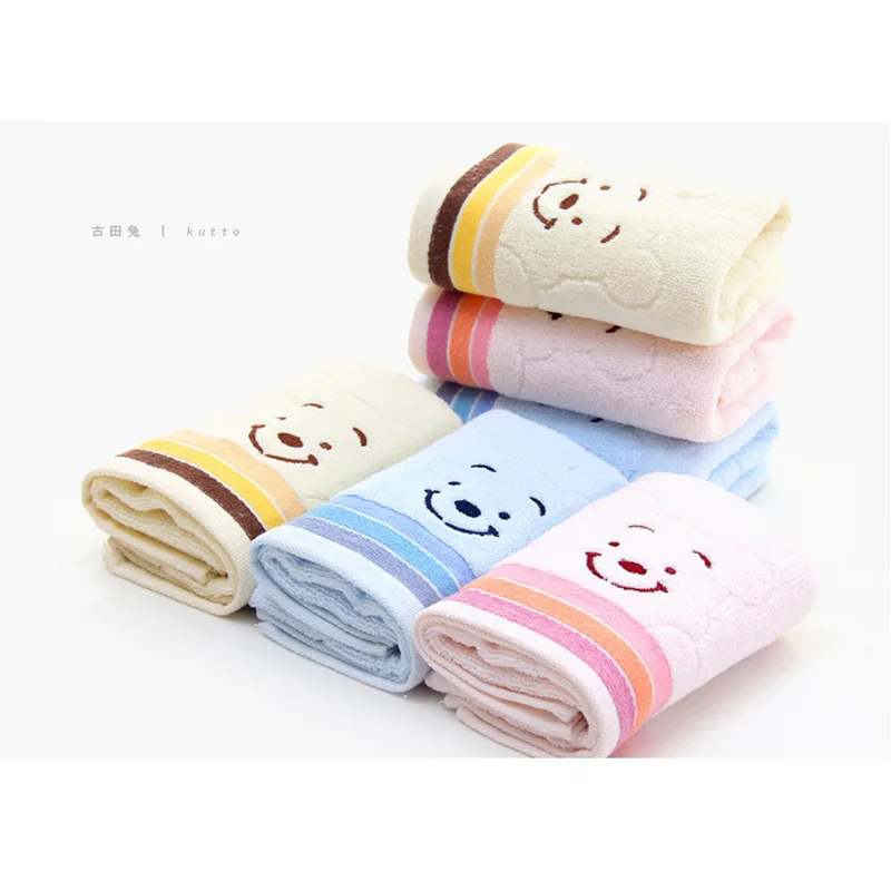 Attractive Children Face Towels Kids Cartoon Baby Towels 75x34cm