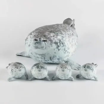 Mother and Son Seal five-piece plush toy 7
