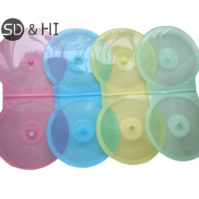 1PC Storage Box 12.5CM Transparent Plastic Round Disc Case CD Case Thickened CD DVD Disc Box