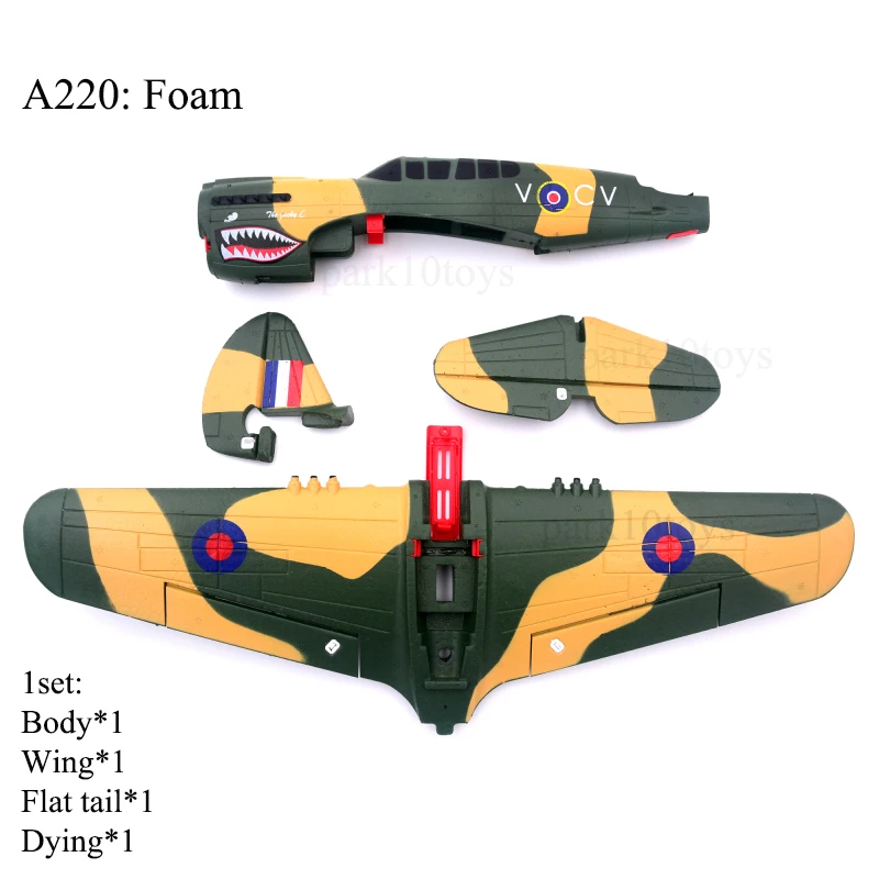 Récepteurs compatibles avion RC A220 A210 A260, lot de 3 avec connecteurs