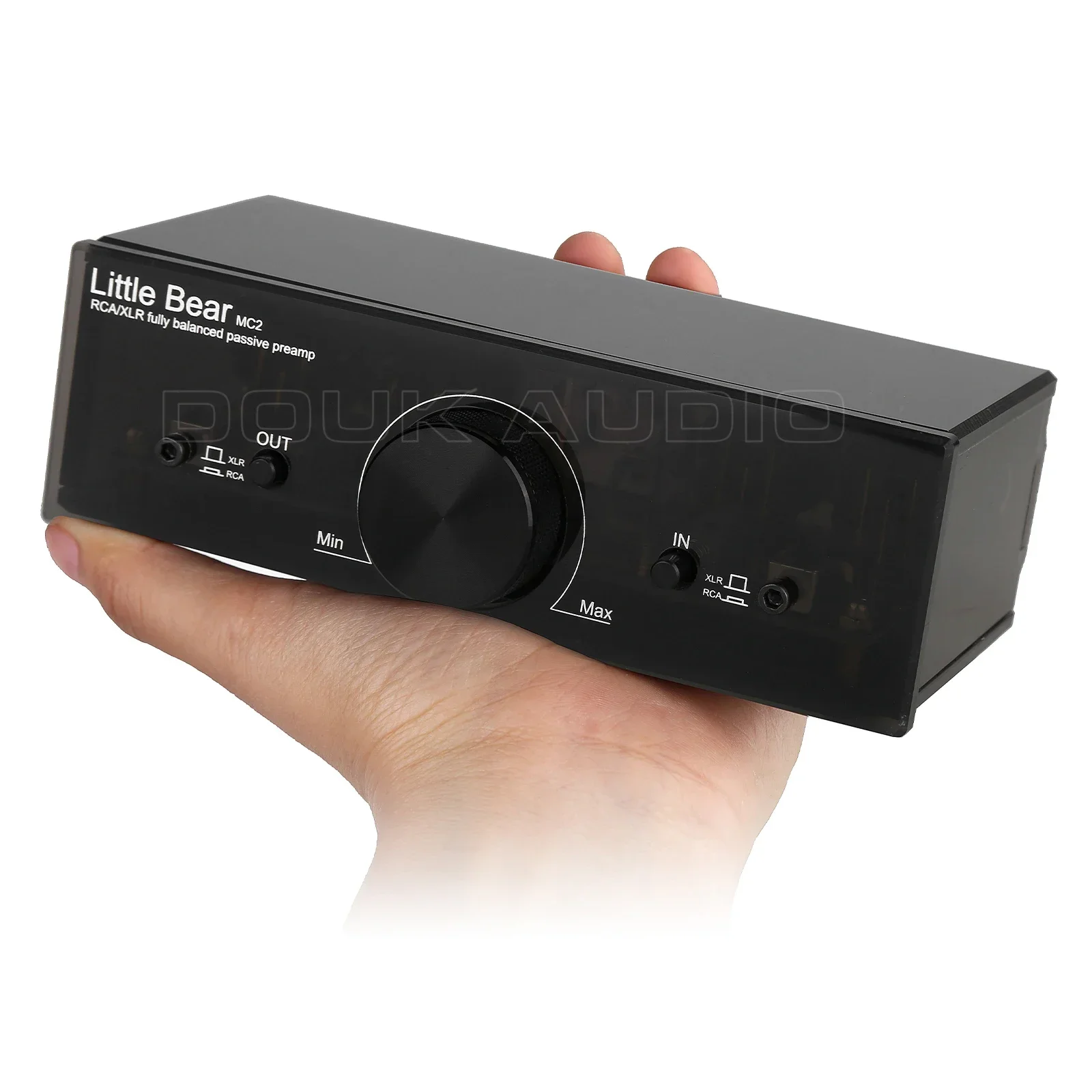 Little bear MC2 Mini 2-Way Fully Balanced XLR RCA Converter Stereo Audio Adapter Passive Preamplifier 3