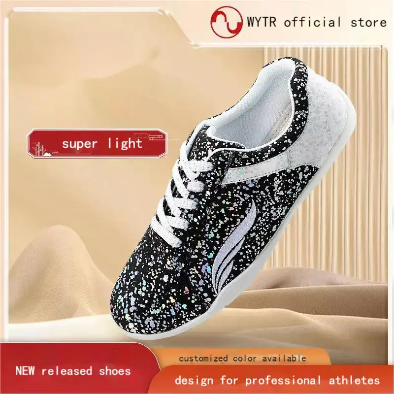 WYTR Kung Fu Wushu Martial Arts practise shoes professional use four colors and white rubber outsole customization available