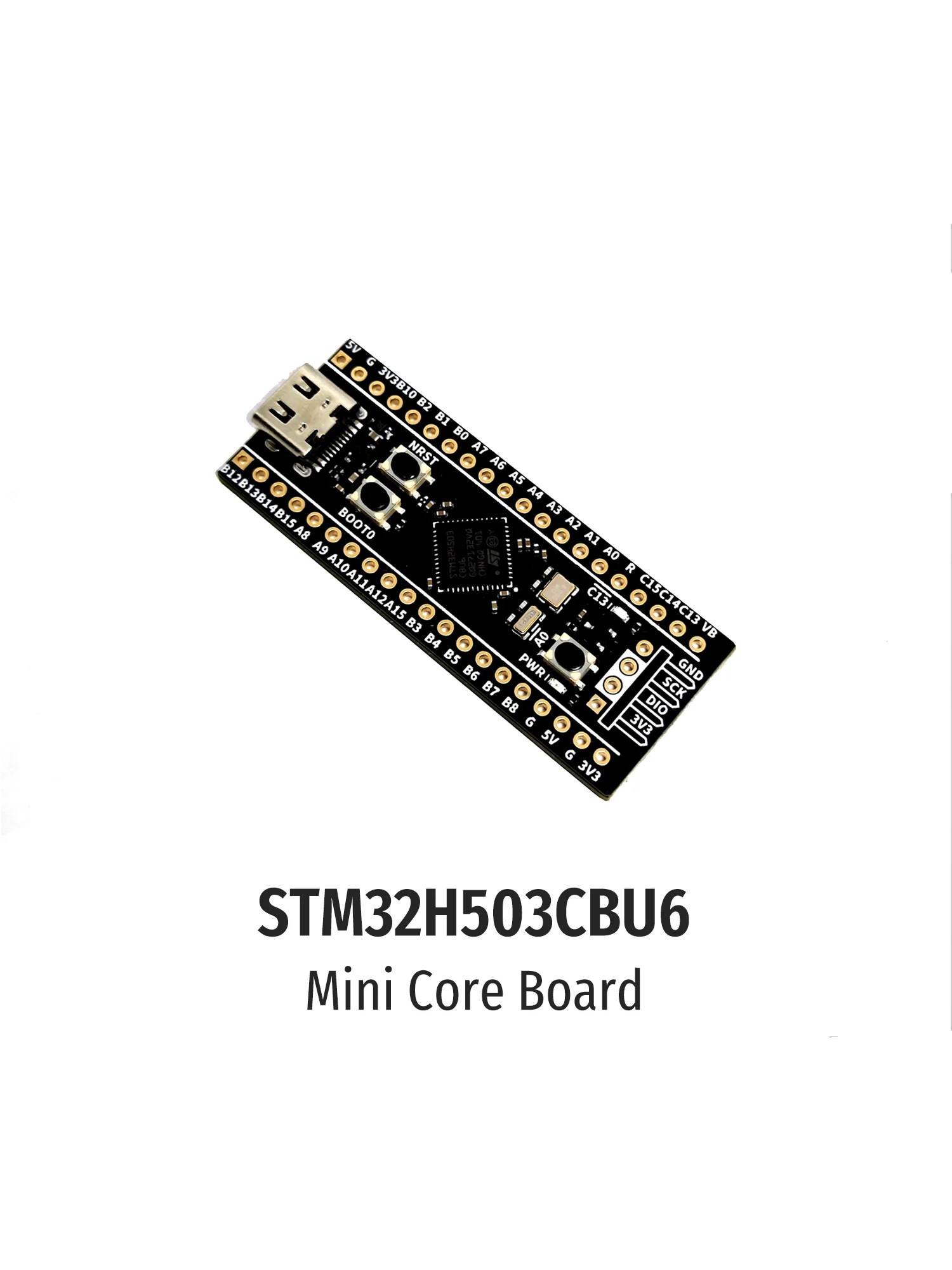 WeAct STM32H503CBT6 STM32H503CB STM32H503 STM32H5 STM32 Core Board Demo Board 5