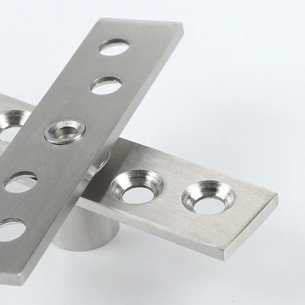 Door Pivot Hinge 75-150mm 360 Degree Rotation Up and Down Positive Axis Eccentric Shaft Location Shaft Stainless Steel Hardware stainless steel hinges door hinges