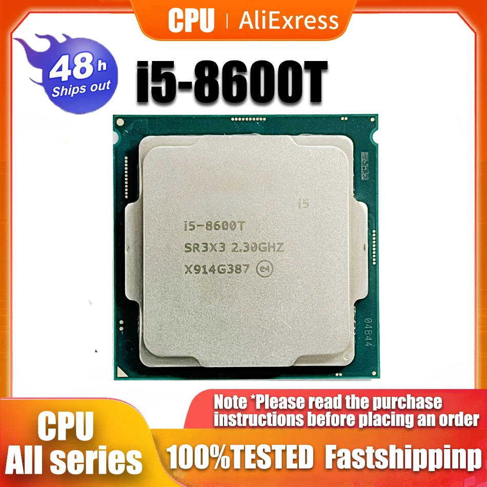 Processore Cpu Intel Core I5-8600T I5 8600T 2.3Ghz A Sei Core A Sei Thread Usato 9M 35W Lga 1151