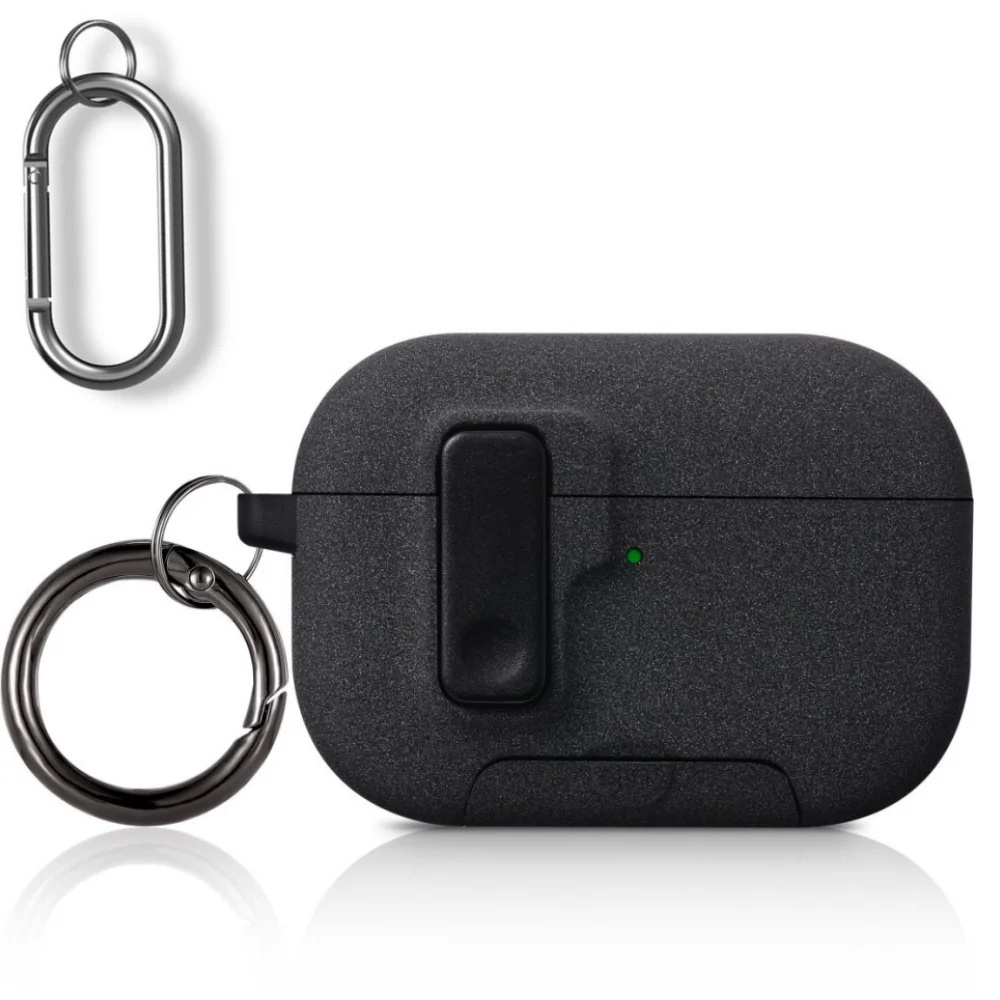 AirPods Pro Protective Case Cover with Phone Stand & Keychain