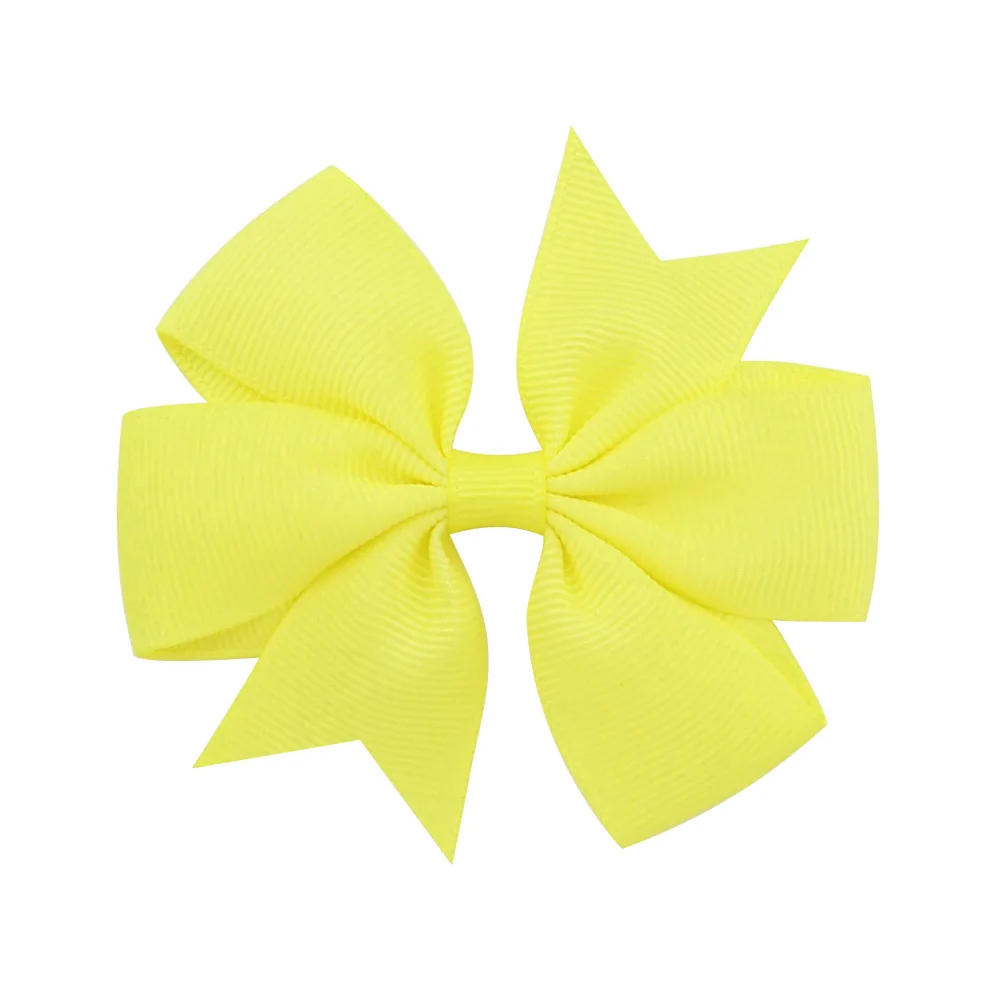 Vibrant Grosgrain Ribbon Hair Bows Clips