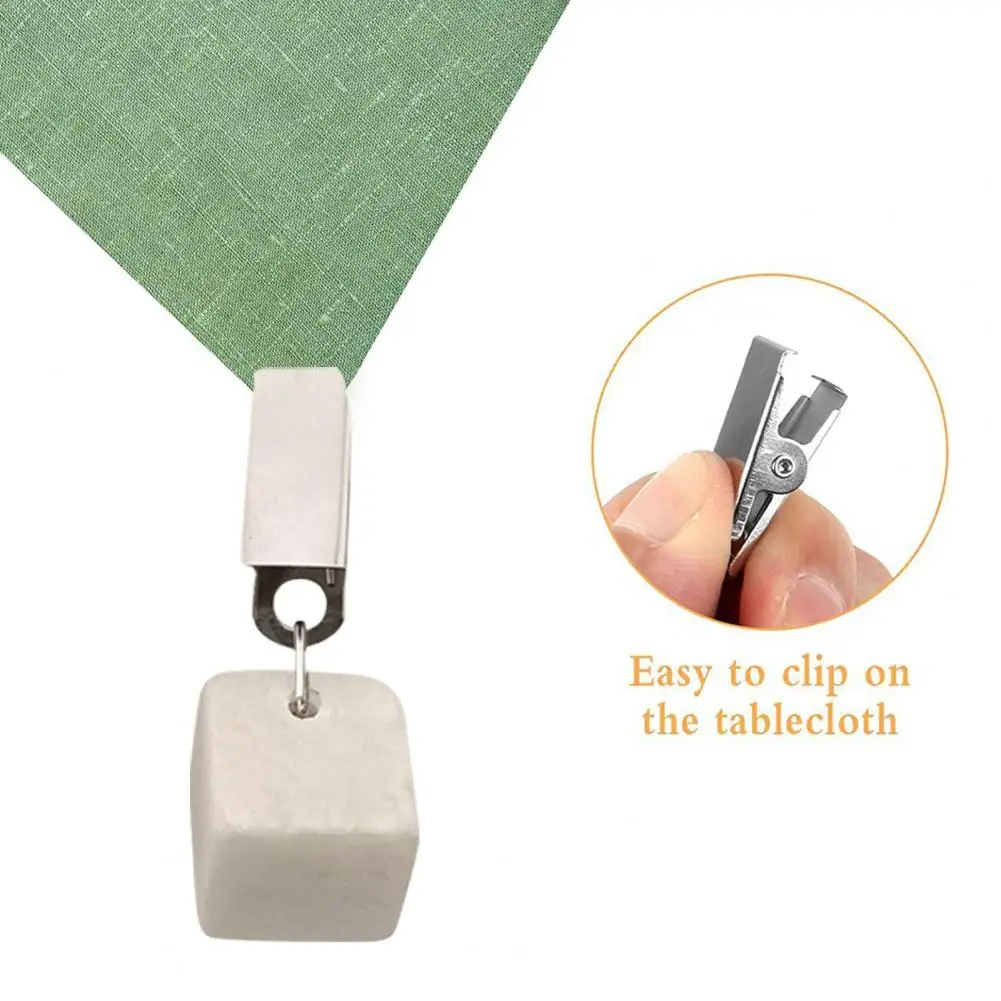 

The square shape pendant will add a unique charm to your dining table when used outdoors.